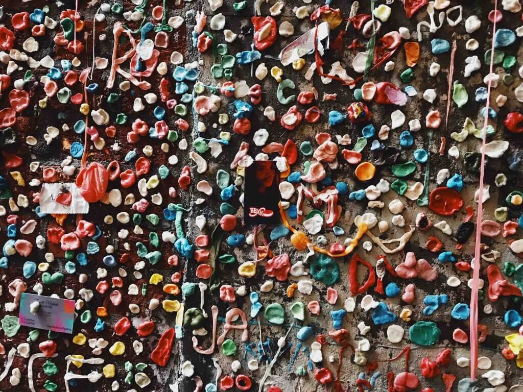 Instagram Seattle Gum Wall